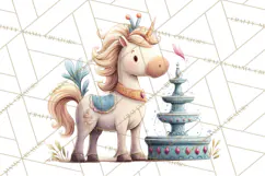 Royal Farm Animal Clipart PNG Cute Regal Animals Product Image 5