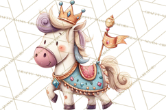 Royal Farm Animal Clipart PNG Cute Regal Animals Product Image 2