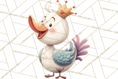 Royal Farm Animal Clipart PNG Cute Regal Animals Product Image 4