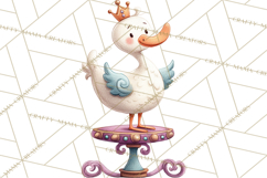 Royal Farm Animal Clipart PNG Cute Regal Animals Product Image 5