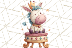 Royal Farm Animal Clipart PNG Cute Regal Animals Product Image 3