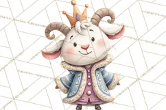 Royal Farm Animal Clipart PNG Cute Regal Animals Product Image 2