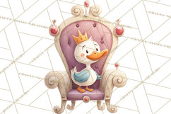 Royal Farm Animal Clipart PNG Cute Regal Animals Product Image 5