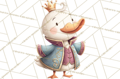 Royal Farm Animal Clipart PNG Cute Regal Animals Product Image 3