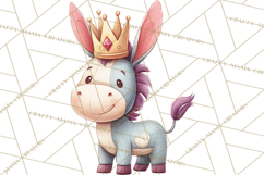 Royal Farm Animal Clipart PNG Cute Regal Animals Product Image 2