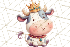 Royal Farm Animal Clipart PNG Cute Regal Animals Product Image 5