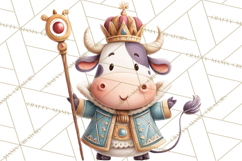 Royal Farm Animal Clipart PNG Cute Regal Animals Product Image 4