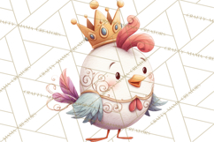Royal Farm Animal Clipart PNG Cute Regal Animals Product Image 2