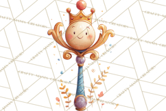 Royal Farm Animal Clipart PNG Cute Regal Animals Product Image 3