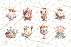 Royal Farm Animal Clipart PNG Cute Regal Animals Product Image 4