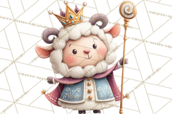 Royal Farm Animal Clipart PNG Cute Regal Animals Product Image 2