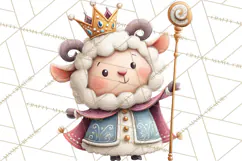 Royal Farm Animal Clipart PNG Cute Regal Animals Product Image 2