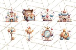 Royal Farm Animal Clipart PNG Cute Regal Animals Product Image 5