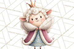 Royal Farm Animal Clipart PNG Cute Regal Animals Product Image 3