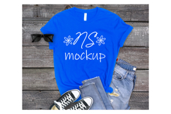 BELLA CANVAS 3001 t-shirt mockup BUNDLE Product Image 17