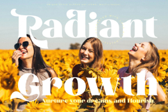 Royale Justify - Modern Alternate Serif Font Product Image 3