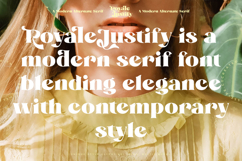 Royale Justify - Modern Alternate Serif Font Product Image 15