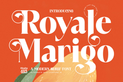 Royale Marigo - Modern Serif Font Product Image 1