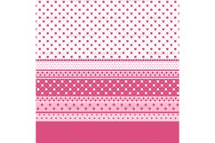 Mid Century Modern Pink White Retro Multi Spotted Background Product Image 1