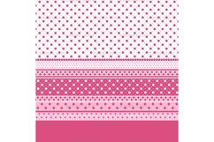 Mid Century Modern Pink White Retro Multi Spotted Background Product Image 1