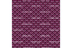 Retro Black Pink &amp; White Mid Century Background Pattern Product Image 1