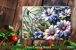 Glass Cutting Board Design | Beautiful Flowers Product Image 1