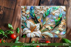Glass Cutting Board Design | Flower Meadow Product Image 1