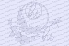 Spring Wreath Sign SVG | Tulip Door Wreath | Laser Cut File Product Image 3