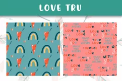 valentine's day digital paper png sublimation pattern Product Image 4