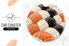 Abstract Round Car Coaster Png Elements Product Image 1