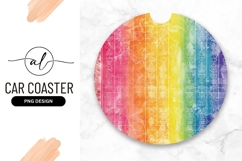 Round car coaster png design Product Image 1