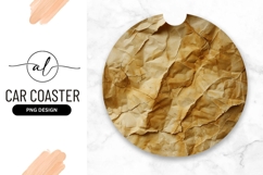 Round car coaster png design Product Image 1