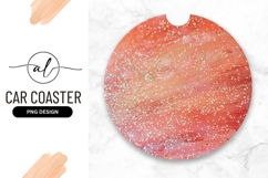 Round car coaster png design Product Image 1