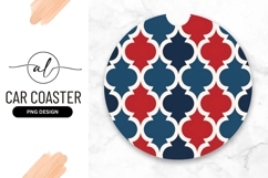 Round car coaster png design Product Image 1