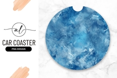 Round car coaster png design Product Image 1