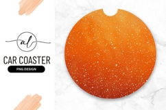 Round car coaster png design Product Image 1