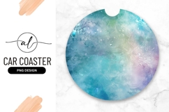 Round car coaster png design Product Image 1