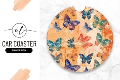 Colorful Butterflies Art Illustration For Home Decor Product Image 1