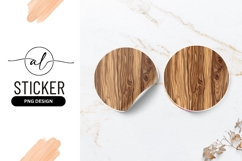 Round Wood Grain Texture Pattern Background Png Product Image 1