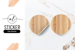 Round Wooden Texture Illustration Light Brown Wood Grain Png Product Image 1