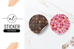 Assorted Chocolates Sweet Candy Round Sticker Png Product Image 1