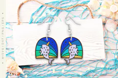 Animal Boho Laser Cut Earrings SVG | Laser Cut Jewelry Product Image 3
