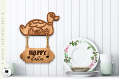 Layered Easter Signs Laser Cut | 3D Easter SVG Product Image 5