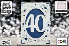 Birthday card | Card Insert | Birthday | SVG | 18-90 Product Image 21