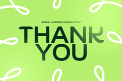 Ruber - Company Sans Font Product Image 11
