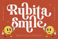 Rubita Smile - Modern Retro Serif Product Image 1