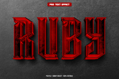 Ruby 3D editable text effect Product Image 1
