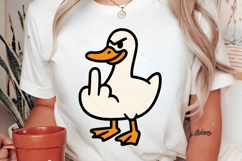 Rude Seagull PNG, Middle Finger Seagull Shirt, Adult Humor Product Image 2