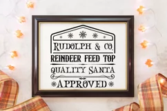 Rudolph And Co Fine Reindeer SVG ,Christmas SVG Design Product Image 2