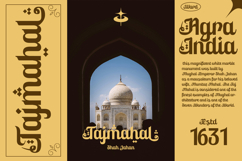 Ruhia Arabic - Arabic Style Display Typeface Product Image 8